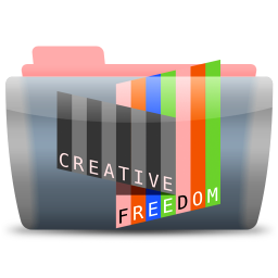 Creative Icon, Creative,Colorflow Full,Folder