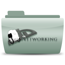 Da networking Icon, Da networking,Colorflow Full,Folder