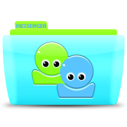 Emote msn Icon, Emote msn,Colorflow Full,Folder