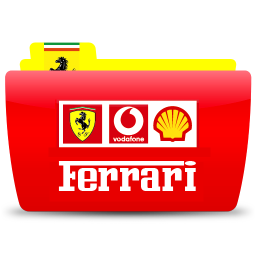 Ferrari PNG Icon, Ferrari PNG,Colorflow Full,Folder