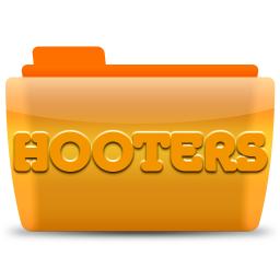 Hooters Icon, Hooters,Colorflow Full,Folder