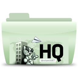 Hq Icon, Hq,Colorflow Full,Folder