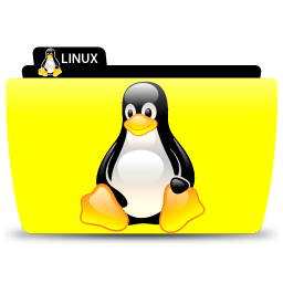 Linux penguin Icon, Linux penguin,Colorflow Full,Folder