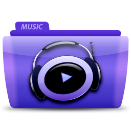Music 2 Icon, Music 2,Colorflow Full,Folder