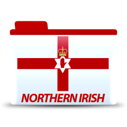 Northern irish Icon, Northern irish,Colorflow Full,Folder