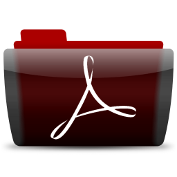 PDF Documents Icon, PDF Documents,Colorflow Full,Folder