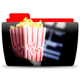 Popcorn Icon, Popcorn,Colorflow Full,Folder