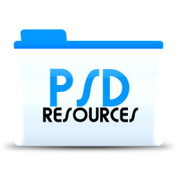 Psd resources Icon, Psd resources,Colorflow Full,Folder
