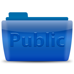 Public Icon, Public,Colorflow Full,Folder