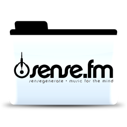 Sense fm white 2 Icon, Sense fm white 2,Colorflow Full,Folder