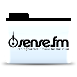 Sense fm white Icon, Sense fm white,Colorflow Full,Folder