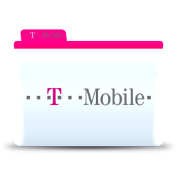 T mobile Icon, T mobile,Colorflow Full,Folder