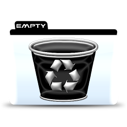Trash empty Icon, Trash empty,Colorflow Full,Folder