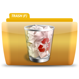 Trash full 2 Icon, Trash full 2,Colorflow Full,Folder