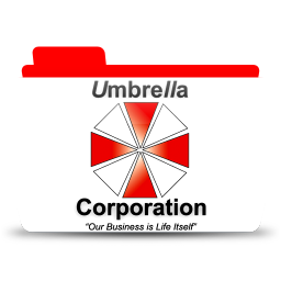 Umbrella corp Icon, Umbrella corp,Colorflow Full,Folder
