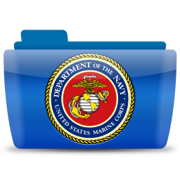 Usmc Icon, Usmc,Colorflow Full,Folder