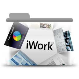 iWork 08 Icon, iWork 08,Colorflow Full,Folder