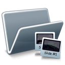 Slide Show Icon, Slide Show,Digital Video Techniques,Folder