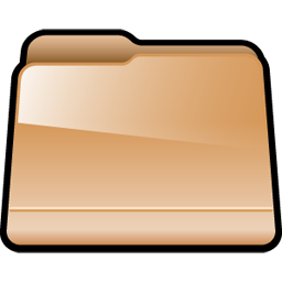 Generic Brown Icon, Generic Brown,Dock Folders,Folder,