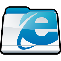 Internet Explorer Icon, Internet Explorer,Dock Folders,Folder,