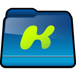 Kazaa Downloads Icon, Kazaa Downloads,Dock Folders,Folder,