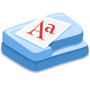 Fonts Icon, Fonts,Fush Folders,Folder