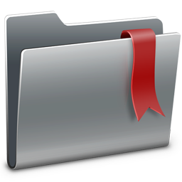 3D Bookmarks Icon, 3D Bookmarks,Hyperion,Folder