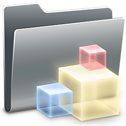 3D Icons Icon, 3D Icons,Hyperion,Folder
