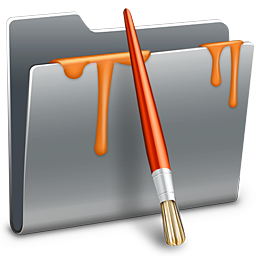 3D Paint Icon, 3D Paint,Hyperion,Folder