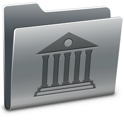 Library Icon, Library,Hyperion,Folder
