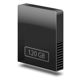 Drive slim internal 120gb Icon, Drive slim internal 120gb,Icons 10 Bundle,Folder