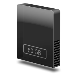 Drive slim internal 60gb Icon, Drive slim internal 60gb,Icons 10 Bundle,Folder