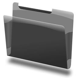 Generic black Icon, Generic black,Icons 10 Bundle,Folder