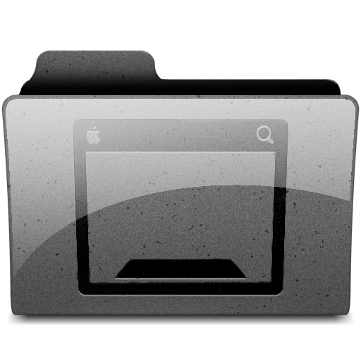 desktop Charcoal Icon, desktop Charcoal,LEOPARD SHINE FOLDERS,Folder,http://emerge78.deviantart.com/art/LEOPARD-SHINE-FOLDERS-75105544
