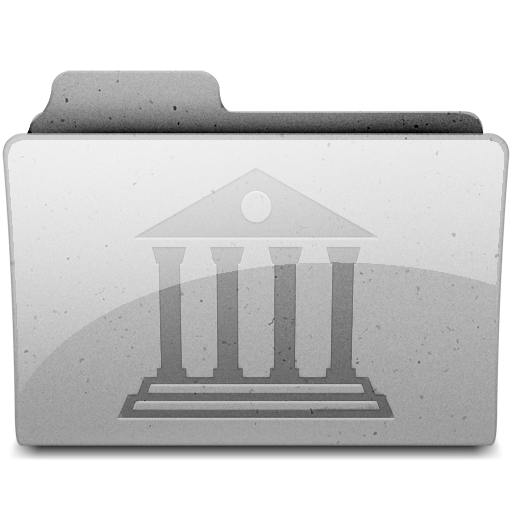 library Grey Icon, library Grey,LEOPARD SHINE FOLDERS,Folder,http://emerge78.deviantart.com/art/LEOPARD-SHINE-FOLDERS-75105544