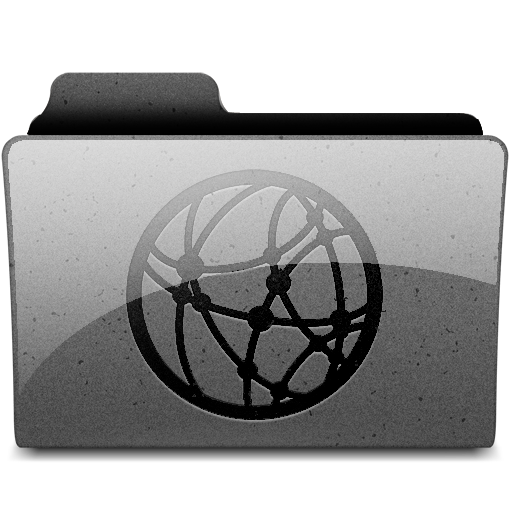 network Charcoal Icon, network Charcoal,LEOPARD SHINE FOLDERS,Folder,http://emerge78.deviantart.com/art/LEOPARD-SHINE-FOLDERS-75105544