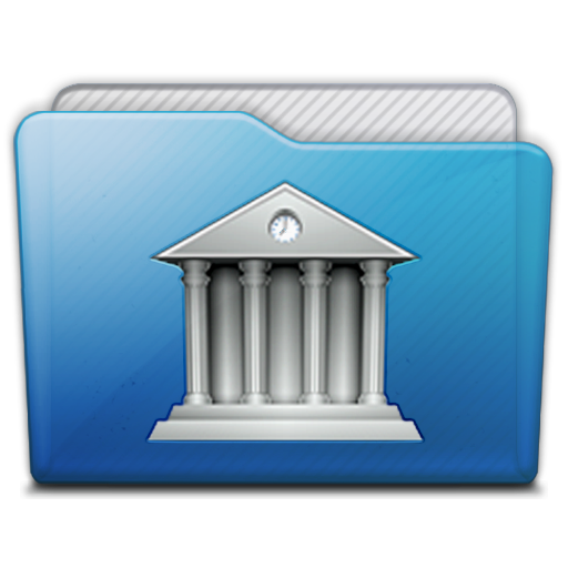 folder library Icon, folder library,LeopAqua R3 - Final Mac,Folder,http://ieub.deviantart.com/art/LeopAqua-R3-Final-Mac-72710279