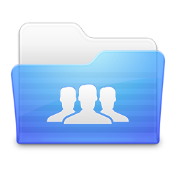 Groups Icon, Groups,Leopard Folders,Folder,