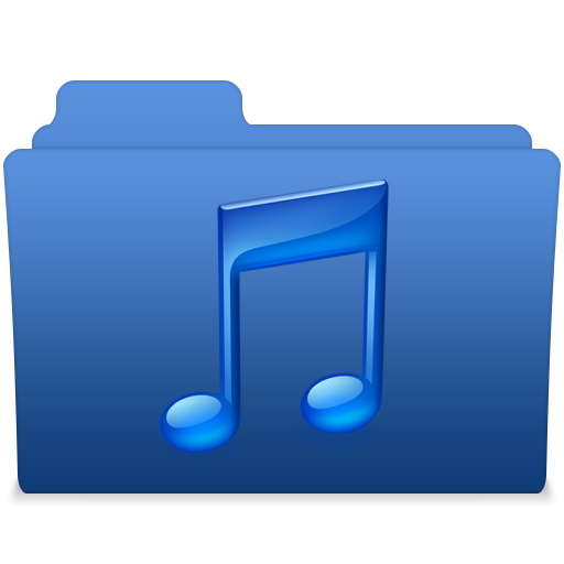 smooth navy blue music 2 Icon, smooth navy blue music 2,Leopard folder variations,Folder,http://GlossII.deviantart.com/art/Leopard-folder-variations-76747002