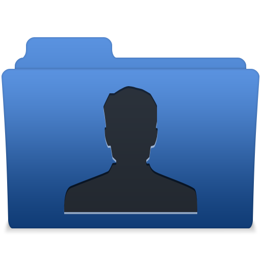 smooth navy blue user Icon, smooth navy blue user,Leopard folder variations,Folder,http://GlossII.deviantart.com/art/Leopard-folder-variations-76747002