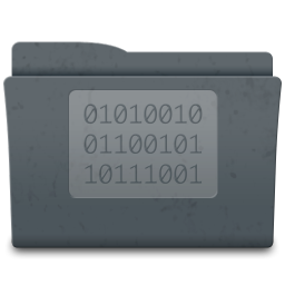 Code Icon, Code,Leox Graphite,Folder