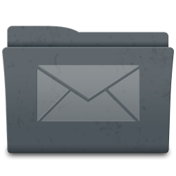 Emails letters Icon, Emails letters,Leox Graphite,Folder