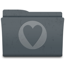 Favorites Icon, Favorites,Leox Graphite,Folder