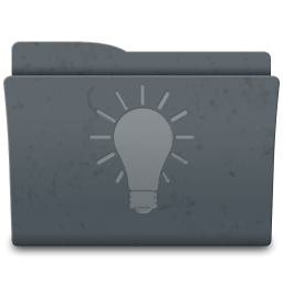 Ideas Icon, Ideas,Leox Graphite,Folder