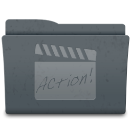 Movies Icon, Movies,Leox Graphite,Folder