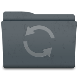 Sync Icon, Sync,Leox Graphite,Folder
