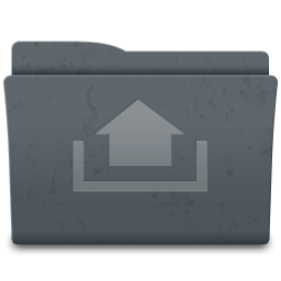 Uploads Icon, Uploads,Leox Graphite,Folder