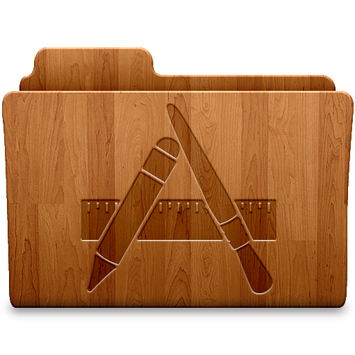 Applications Wood Icon, Applications Wood,Made Of Wood,Folder,http://Thvg.deviantart.com/art/Made-Of-Wood-95495113