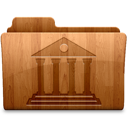 Library Icon, Library,Made Of Wood,Folder,http://Thvg.deviantart.com/art/Made-Of-Wood-95495113