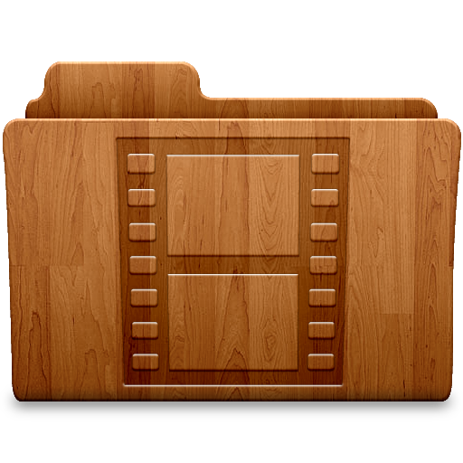 Movies Wood Icon, Movies Wood,Made Of Wood,Folder,http://Thvg.deviantart.com/art/Made-Of-Wood-95495113